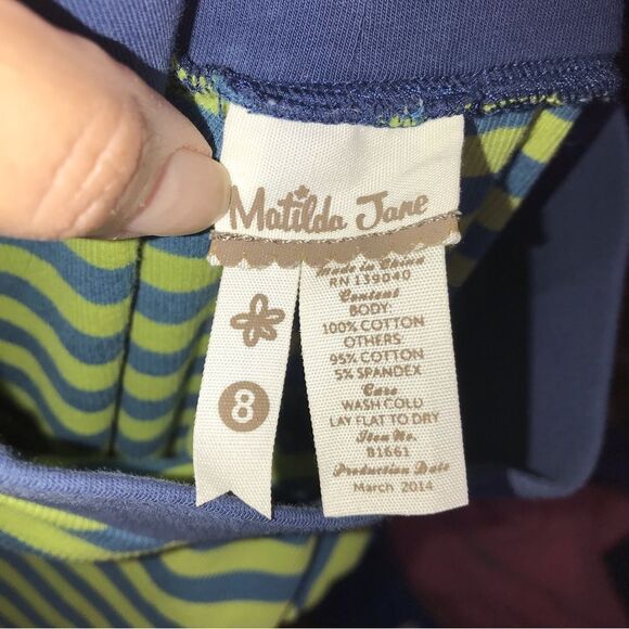 Matilda Jane Striped Pants - Picture 4 of 4